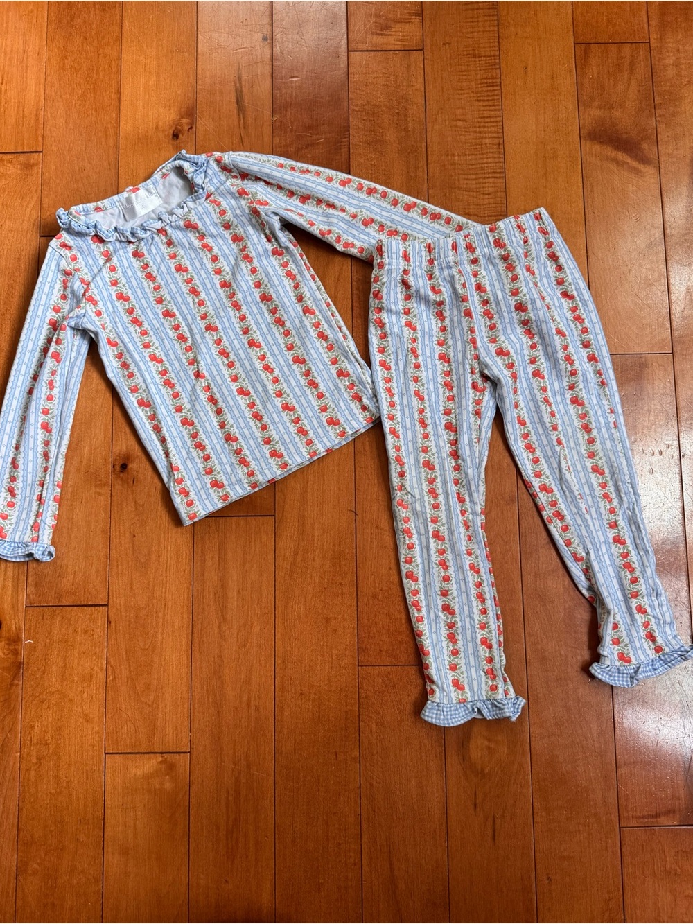 Cecil and Lou Apple Pajamas